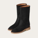 Sade boots, waxed black